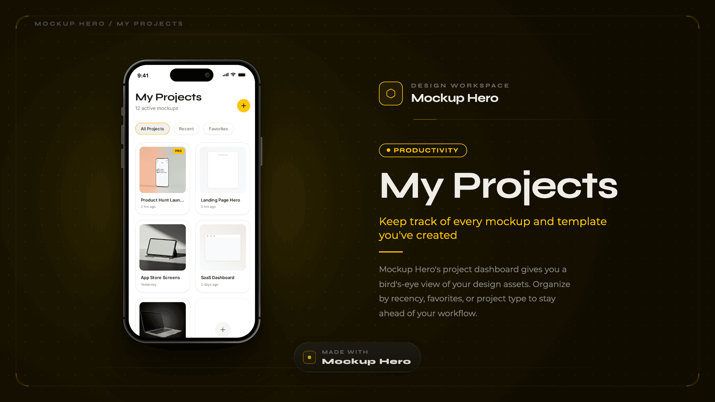 Polished App Store mockup generated by Mockup Hero